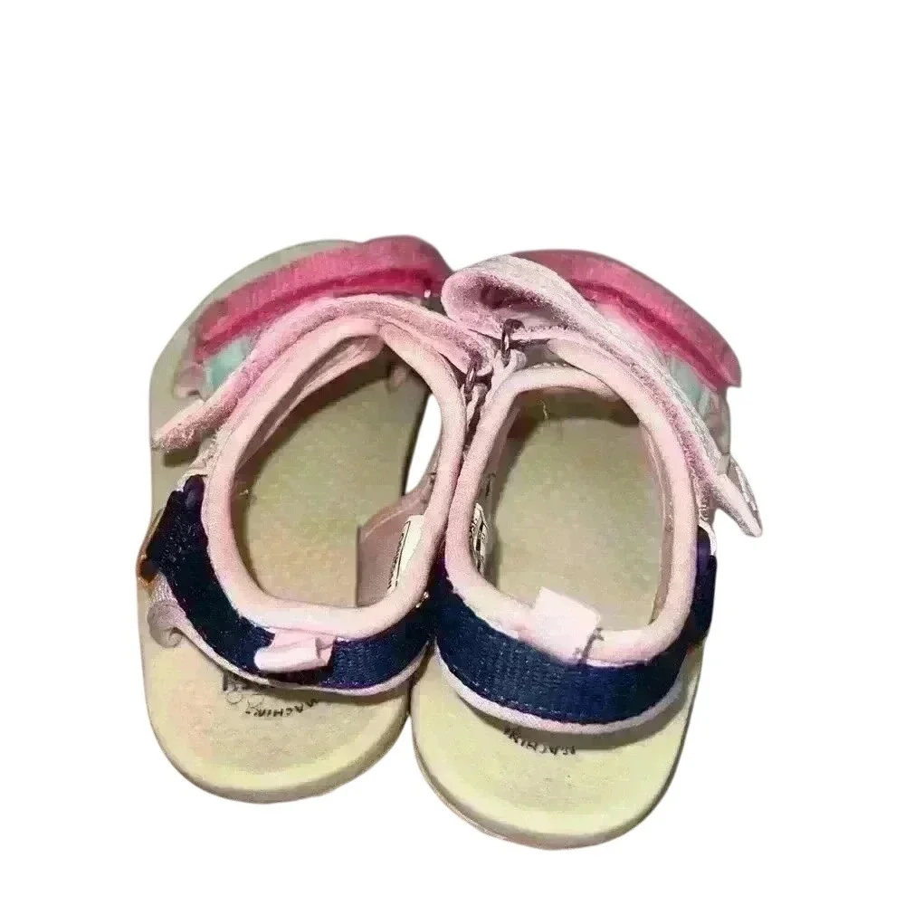 OshKosh B'Gosh Girl Pascal Sandal 11M Outdoors Swim Walking Trail‎ Comfort EUC!!